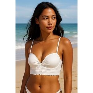 Victoria's Secret White Swim Bra‎ 34B